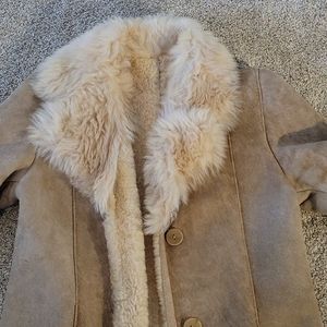 Women's faux shearling jacket